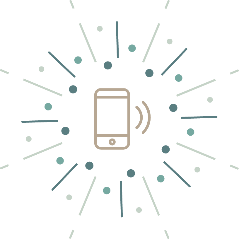 Icone avec un telephone